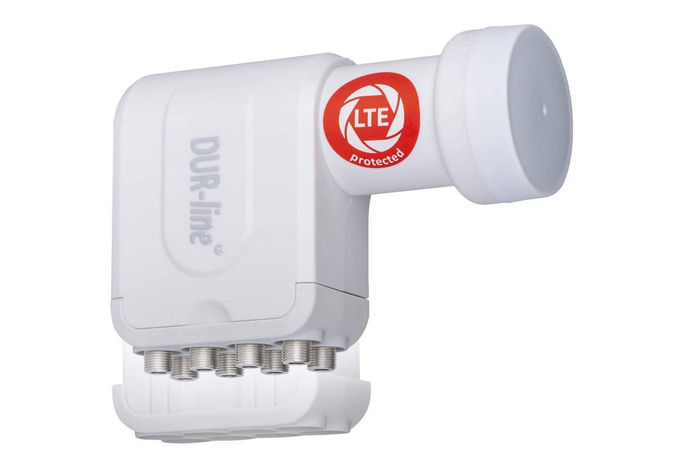 DUR-line DUR-line +Ultra Octo LNB - 8 Teilnehmer weiß - mit LTE-Filter [ Test Universal-Octo-LNB von DUR-line