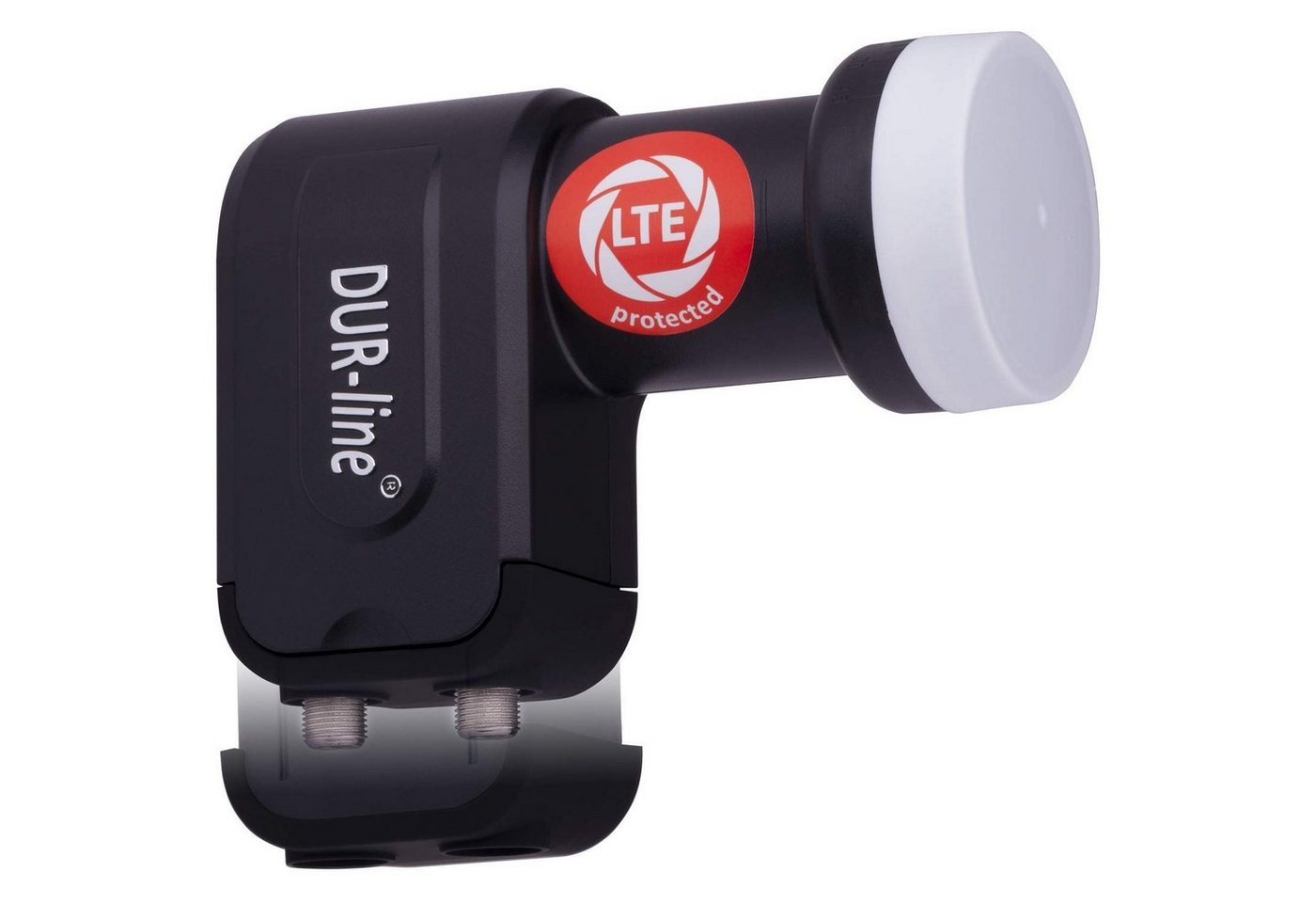 DUR-line DUR-line +Ultra Twin LNB - 2 Teilnehmer schwarz - mit LTE-Filter [ Universal-Twin-LNB von DUR-line