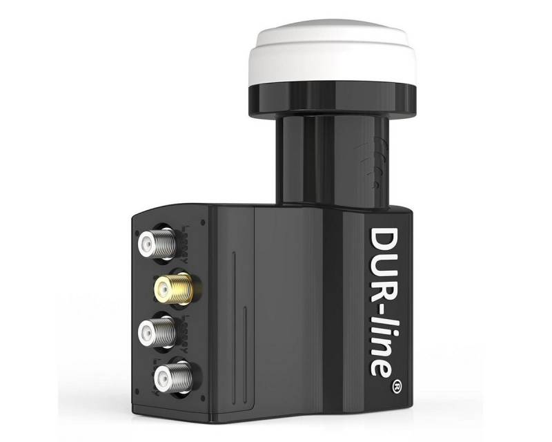 DUR-line UK 124-3L dCSS (24 Teilnehmer über 1 Leitung + 3 Legacy) Unicable Universal-Octo-LNB von DUR-line