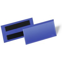 DURABLE Magnetische Etikettentasche 100 x 38 mm, blau von Durable