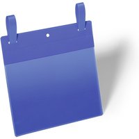 DURABLE Gitterboxtasche mit Lasche A5 quer, dunkelblau DURABLE Gitterboxtasche mit Lasche A5 quer, dunkelblau von Durable