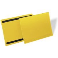 DURABLE Magnetische Kennzeichnungstasche A4 quer, gelb DURABLE Magnetische Kennzeichnungstasche A4 quer, gelb von Durable
