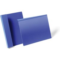 DURABLE Kennzeichnungstasche mit Falz A4 quer, blau DURABLE Kennzeichnungstasche mit Falz A4 quer, blau von Durable