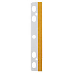 DURABLE Abheftstreifen Filefix DIN A4 Transparent Plastik 145 x 25 mm 25 Stück von DURABLE