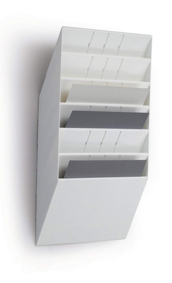 DURABLE Ablageregal Durable Prospektspenderset A4 quer ws FLEXIBOXX 6 Fächer DURABLE Ablageregal Durable Prospektspenderset A4 quer ws FLEXIBOXX 6 Fächer von DURABLE