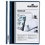 DURABLE DURAPLUS Präsentationshefter 2579-07 DIN A4+ PVC (Polyvinylchlorid) 24 (B) x 31,1 (H) cm Dunkelblau von DURABLE