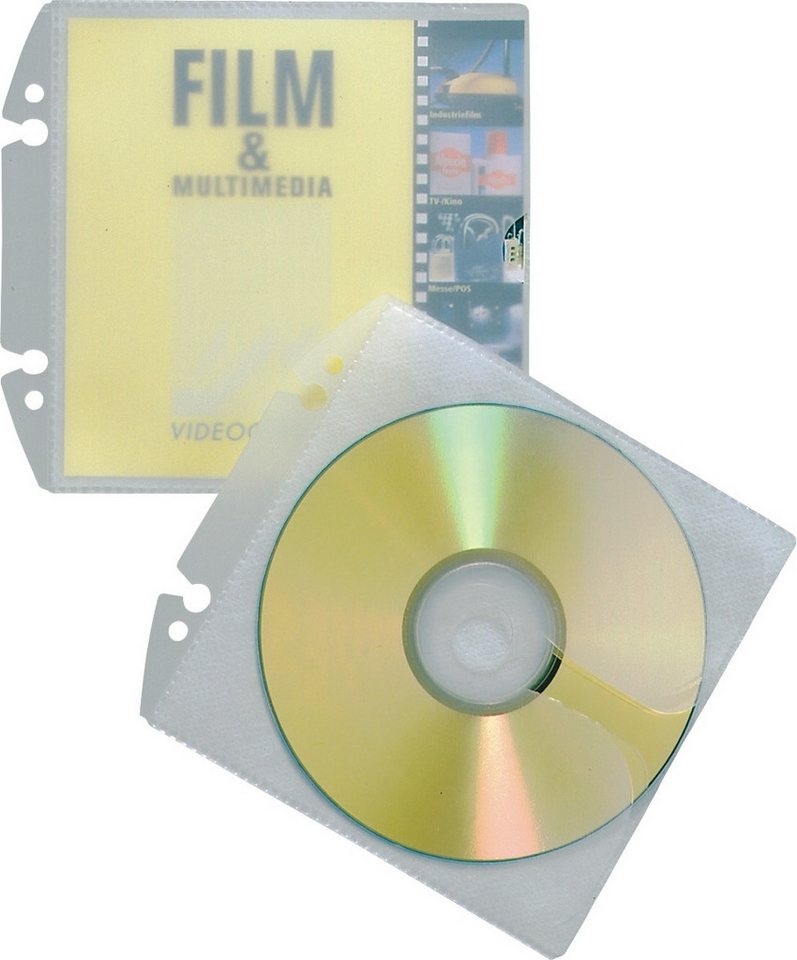 DURABLE Aufbewahrungsbox CD-Hüllen Easy farblos VE=10 Stück DURABLE Aufbewahrungsbox CD-Hüllen Easy farblos VE=10 Stück von DURABLE
