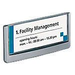 DURABLE CLICK SIGN Türschild Kunststoff 14,9 x 5,25 cm von DURABLE