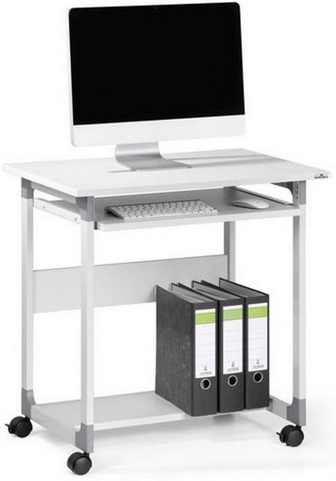 DURABLE Computertisch PC Arbeitsstation System Computer Trolley 75FH grau von DURABLE