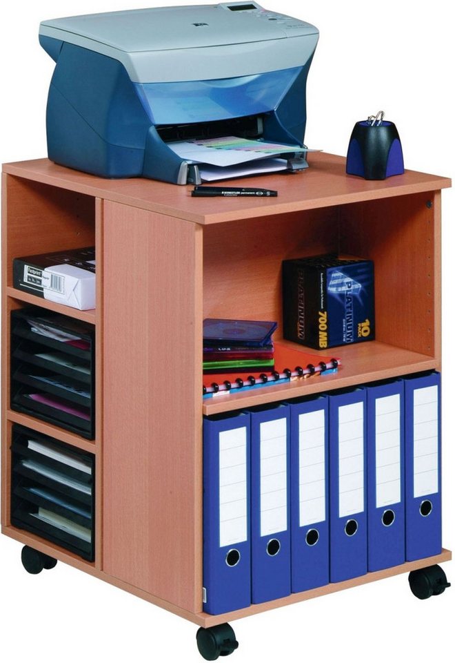 DURABLE Container Multifunktionswagen 74/59 offen 528x737x592mm buche DURABLE Container Multifunktionswagen 74/59 offen 528x737x592mm buche von DURABLE