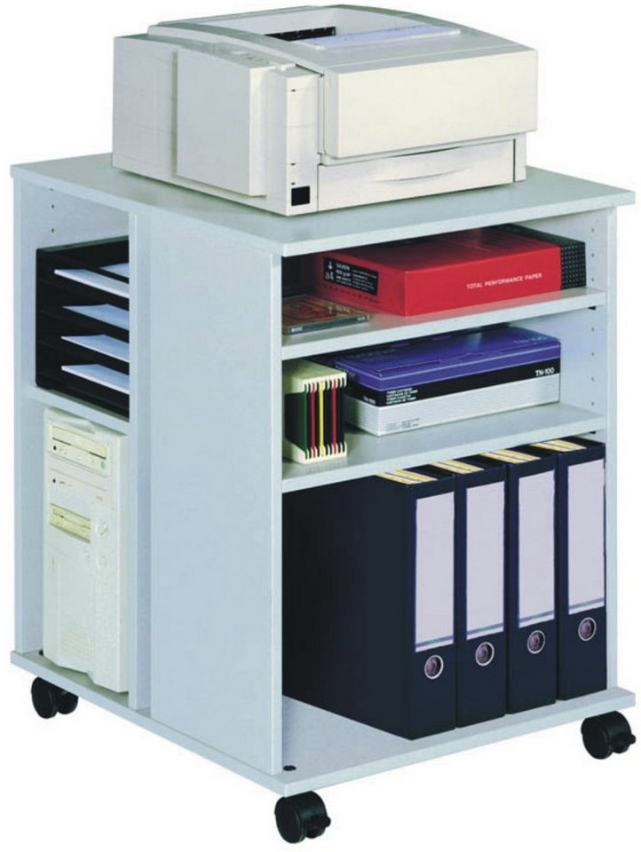 DURABLE Container Multifunktions-Wagen 74/59 offen grau von DURABLE