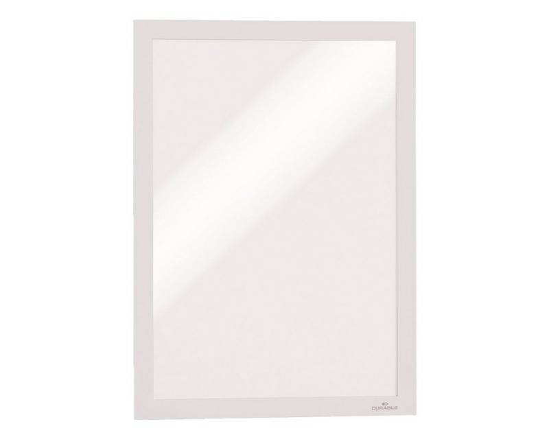 DURABLE Einzelrahmen DURAFRAME® 4872, (2 St), Info-Rahmen selbstklebend mit Magnetdeckel von DURABLE