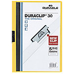 DURABLE Klemmmappe DURACLIP® DIN A4 Gelb von DURABLE