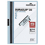 DURABLE Klemmmappe Duraclip DIN A4 Hellblau von DURABLE