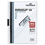 DURABLE Klemmmappe Duraclip DIN A4 Weiß von DURABLE