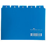 DURABLE Leitregister DIN A6 Blau 14,8 x 10,5 cm 25 Stück von DURABLE