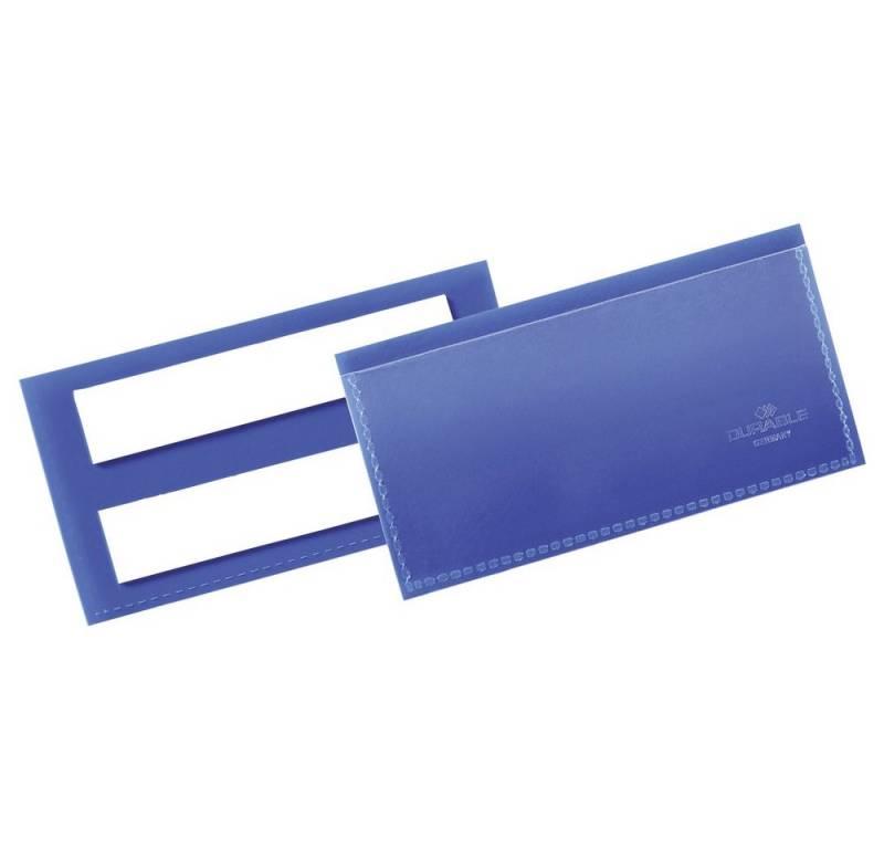 DURABLE Magnettafel Durable 175907 Etikettentasche, selbstklebend Dunkelblau (B x H x T) 1 von DURABLE