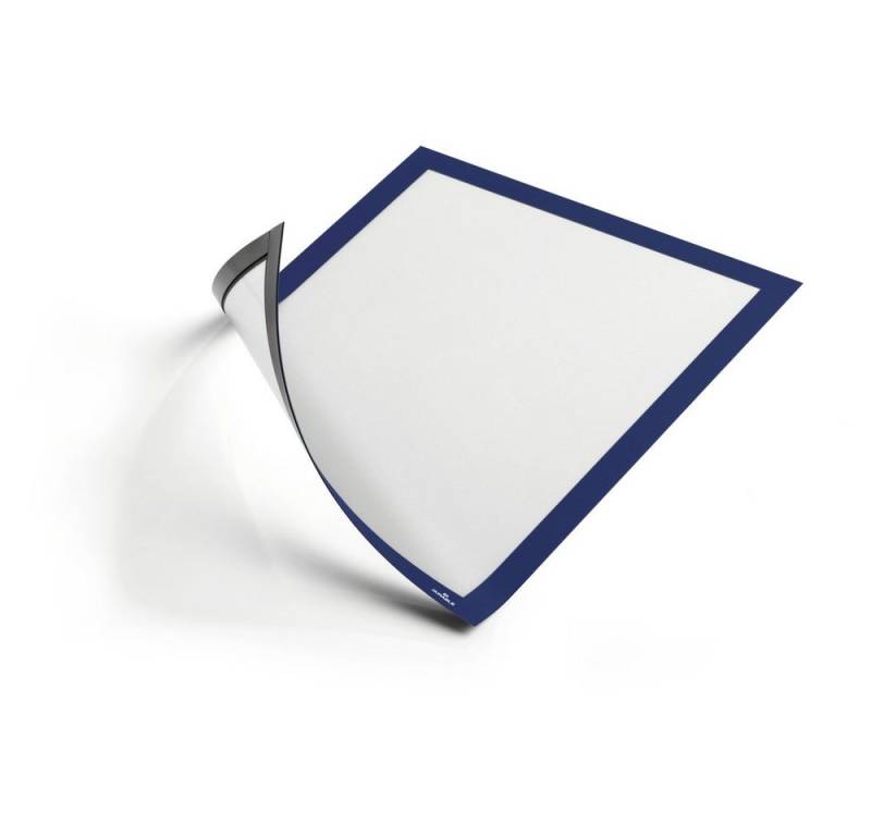 DURABLE Magnettafel Durable 486907 DURAFRAME MAGNETIC A4 - 4869 Magnetrahmen DIN A4 Blau von DURABLE