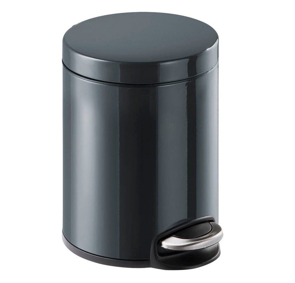 DURABLE Mülleimer DURABLE Treteimer Metall rund 5l anthrazit DURABLE Mülleimer DURABLE Treteimer Metall rund 5l anthrazit von DURABLE
