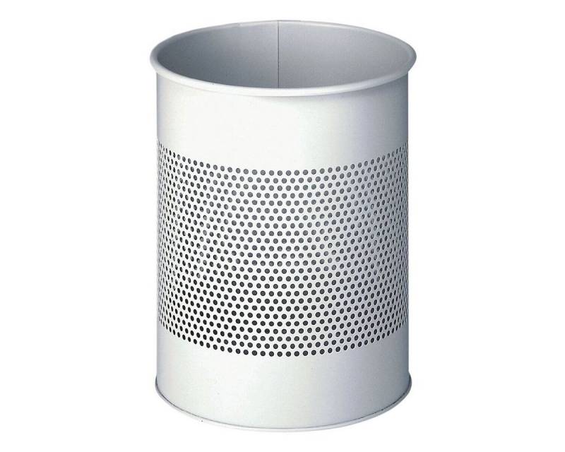 DURABLE Papierkorb, 15 Liter, mit Lochmuster von DURABLE