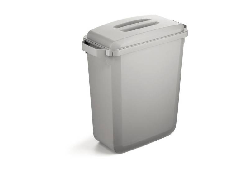 DURABLE Papierkorb Abfalleimer DURABIN ECO VEH2022050 +Deckel 60l grau von DURABLE
