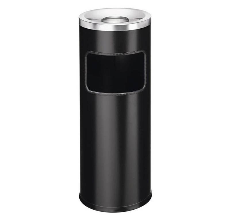 DURABLE Papierkorb DURABLE 3332 Standascher mit Flammenlöschkopf + Papierkorb 17l - schwa von DURABLE