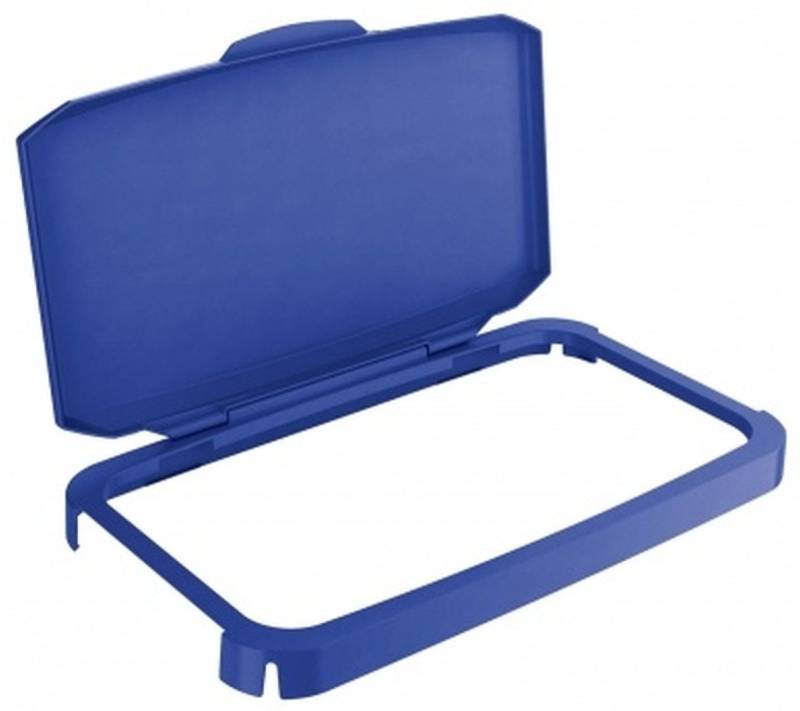 DURABLE Papierkorb Deckel Durabin Hinged Lid 60 blau von DURABLE