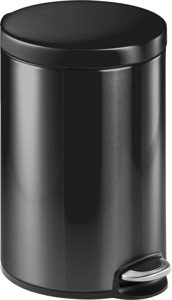 DURABLE Papierkorb Treteimer Metall Rund 12 12 Liter anthrazit DURABLE Papierkorb Treteimer Metall Rund 12 12 Liter anthrazit von DURABLE