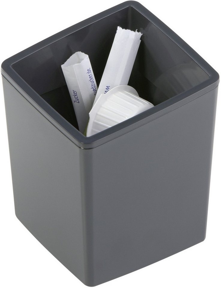 DURABLE Papierkorb Abfallbehälter Coffee Point Bin anthrazit von DURABLE