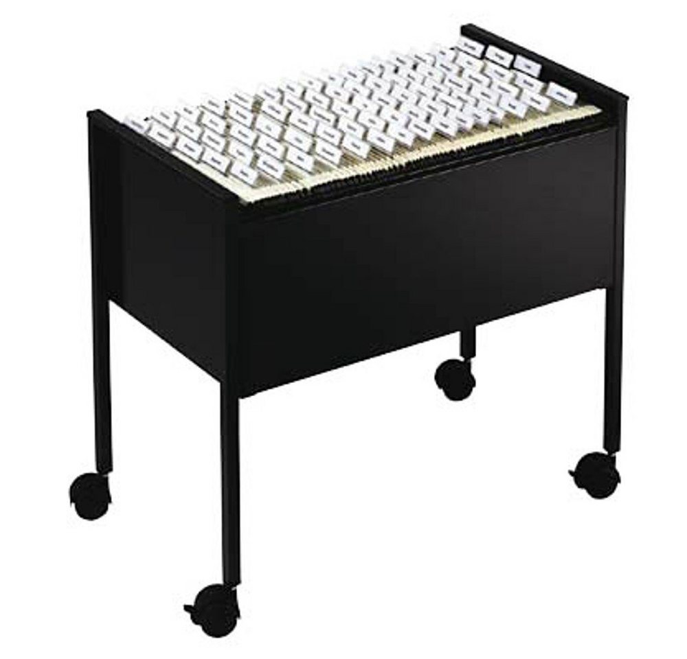 DURABLE Rollwagen DURABLE 3095 Hängemappenwagen ECONOMY 80 A4 - schwarz DURABLE Rollwagen DURABLE 3095 Hängemappenwagen ECONOMY 80 A4 - schwarz von DURABLE