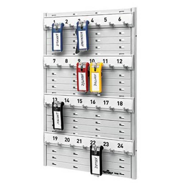 DURABLE Schlüsselkasten DURABLE Schlüsselbrett hellgrau Wandmontage KEY BOARD 24 von DURABLE