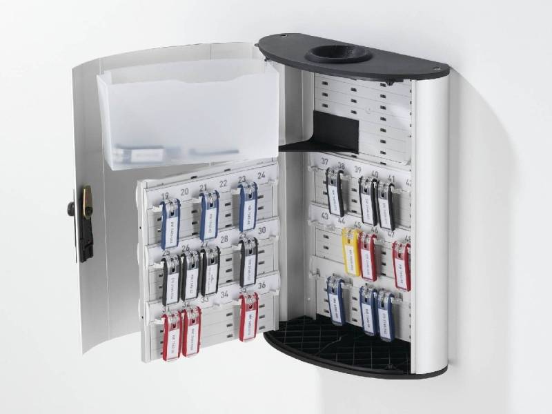 DURABLE Schlüsselkasten Schlüsselkasten Key Box plus 314x427x125mm silber von DURABLE