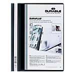 DURABLE Duraplus Schnellhefter 257901 DIN A4+ PVC (Polyvinylchlorid) 24 (B) x 31,1 (H) cm Schwarz von DURABLE