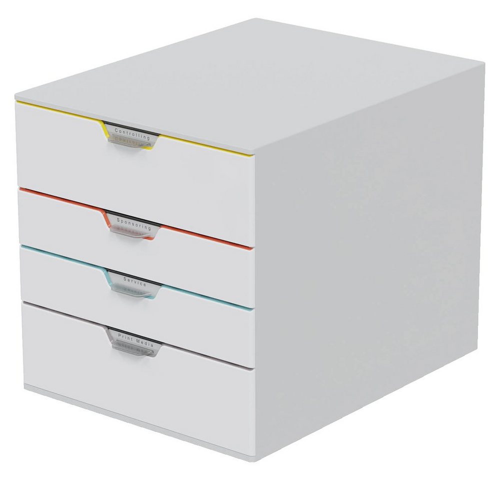 DURABLE Schubladenbox Durable VARICOLOR MIX 4 - 7624 762427 Schubladenbox Grau DIN A4, DIN C DURABLE Schubladenbox Durable VARICOLOR MIX 4 - 7624 762427 Schubladenbox Grau DIN A4, DIN C von DURABLE