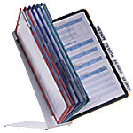 DURABLE Sichttafelsystem Vario Pro DIN A4 Farbig sortiert Metall 27 x 16,5 x 39,5 cm von DURABLE