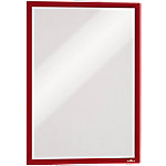 DURABLE Plakatrahmen DURAFRAME Selbstklebend DIN A3 Rot 4873-03 2 Stück von DURABLE