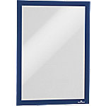 DURABLE Plakatrahmen DURAFRAME Selbstklebend DIN A4 Blau 487207 2 Stück von DURABLE