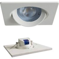 Duralamp - viereckiger LED-Einbaustrahler 7W 4000K 40° Weiß D307QNW Duralamp - viereckiger LED-Einbaustrahler 7W 4000K 40° Weiß D307QNW von DURALAMP
