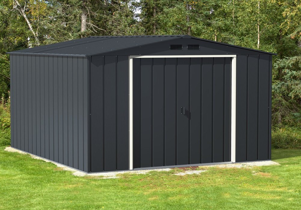 DURAMAX Gerätehaus DURAMAX Metall-Eco 3x3,7m, BxT: 322,1x362,7 cm DURAMAX Gerätehaus DURAMAX Metall-Eco 3x3,7m, BxT: 322,1x362,7 cm von DURAMAX