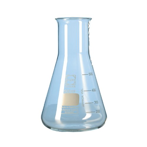 Duran 2122624 Erlenmeyer Glass Flask Wide Neck, 100 mL (Pack of 10) von DURAN