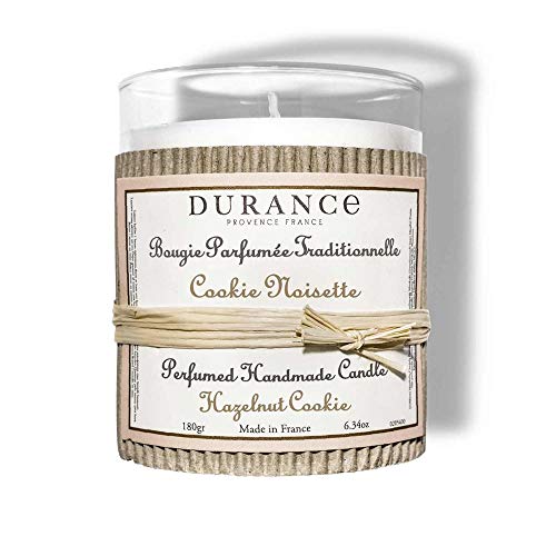 DURANCE Haselnusscookie Duftkerze, Weiß, 180 gr DURANCE Haselnusscookie Duftkerze, Weiß, 180 gr von DURANCE