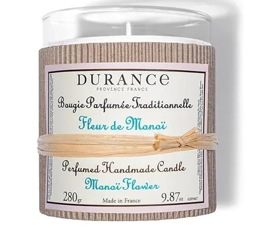 Durance - Kerze 280 g groß mit Monoiblüte Duft: Blumig Durance - Kerze 280 g groß mit Monoiblüte Duft: Blumig von DURANCE