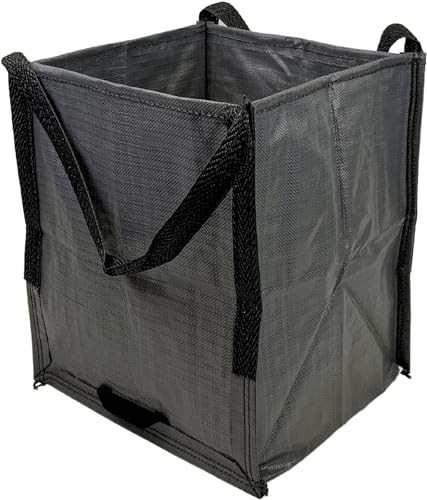 DURASACK Robuste Aufbewahrungstasche, 66 l, robuste, gewebte Polypropylen-Umzugstasche, wiederverwendbar, selbststehendes Design, hält bis zu 227 kg, Einzelbett, Grau DURASACK Robuste Aufbewahrungstasche, 66 l, robuste, gewebte Polypropylen-Umzugstasche, wiederverwendbar, selbststehendes Design, hält bis zu 227 kg, Einzelbett, Grau von DURASACK