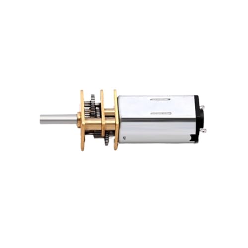DC Schneckengetriebemotor 12GA-N30 Mikro-Untersetzungsgetriebemotor, 3 V, 6 V, 12 V Metallgetriebe, kleiner Motor mit niedriger Geschwindigkeit und einstellbarer Geschwindigkeit(40 RPM,12V) von DURAVIK