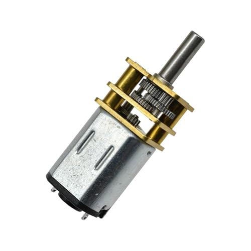 DC Schneckengetriebemotor DC 3V/6V/12V N20 Mini Micro Metal Gear Motor mit Zahnrad DC-Motoren(1000,12V) von DURAVIK