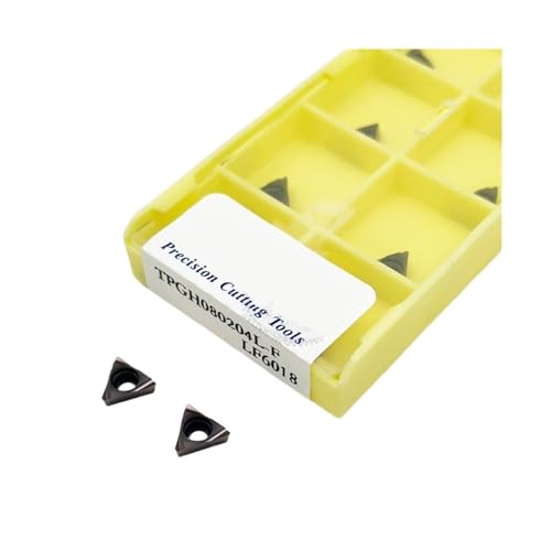 Hartmetall Wendeeinsätze TBGH060102 TBGH060202 TPGH080202 TPGH080204 TPGH090202 TPHH110302 LF Hartmetall Einsätze TBGH TPGH Drehen Einsatz CNC Drehmaschine Klinge(TPGH080204L-F) von DURAVIK