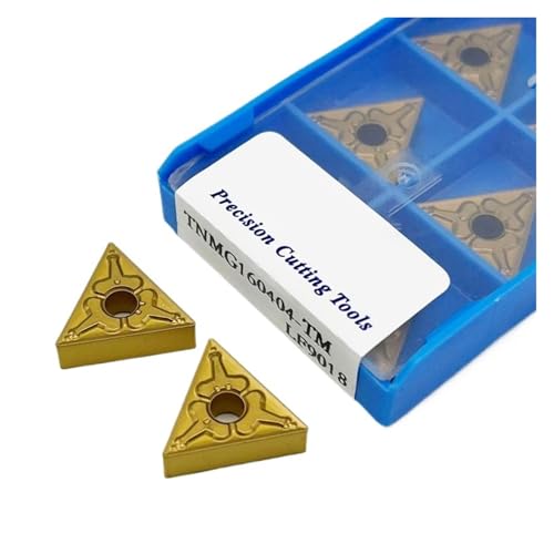 Hartmetall Wendeeinsätze TNMG160404 TNMG160408 TNMG160412 LF9018 Hartmetall Einsätze CNC Drehmaschine Cutter Schneiden Drehen Werkzeug Stahl Teile(TNMG160404-CQ) von DURAVIK
