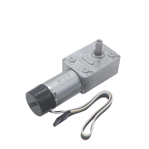 JGY-370 Turbinenschnecken-Reduktionsmotor, Encoder-Geschwindigkeitsmessmotor, DC6V 12V 24V(90RPM,24V) von DURAVIK