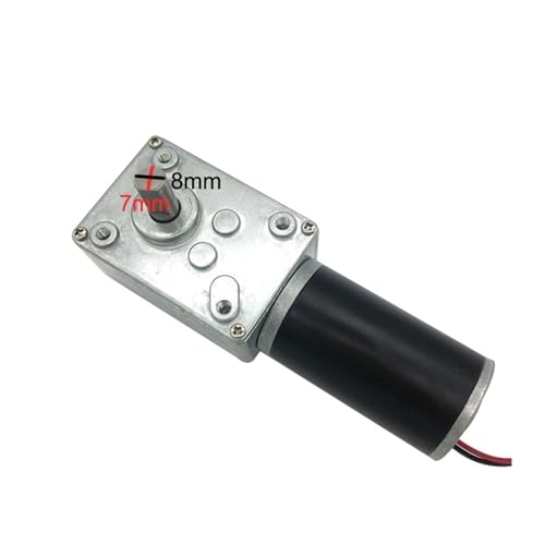 Schneckengetriebemotor 12 V 24 V reversibel 12–470 U/min Gleichstrommotor hohes Drehmoment 3,4–70 kg(Package D,16rpm,12V) von DURAVIK