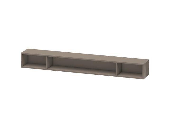 Duravit, Badezimmerregal, Regalelement L-CUBE 1000x140x120mm flannel grey hochglanz Duravit, Badezimmerregal, Regalelement L-CUBE 1000x140x120mm flannel grey hochglanz von DURAVIT